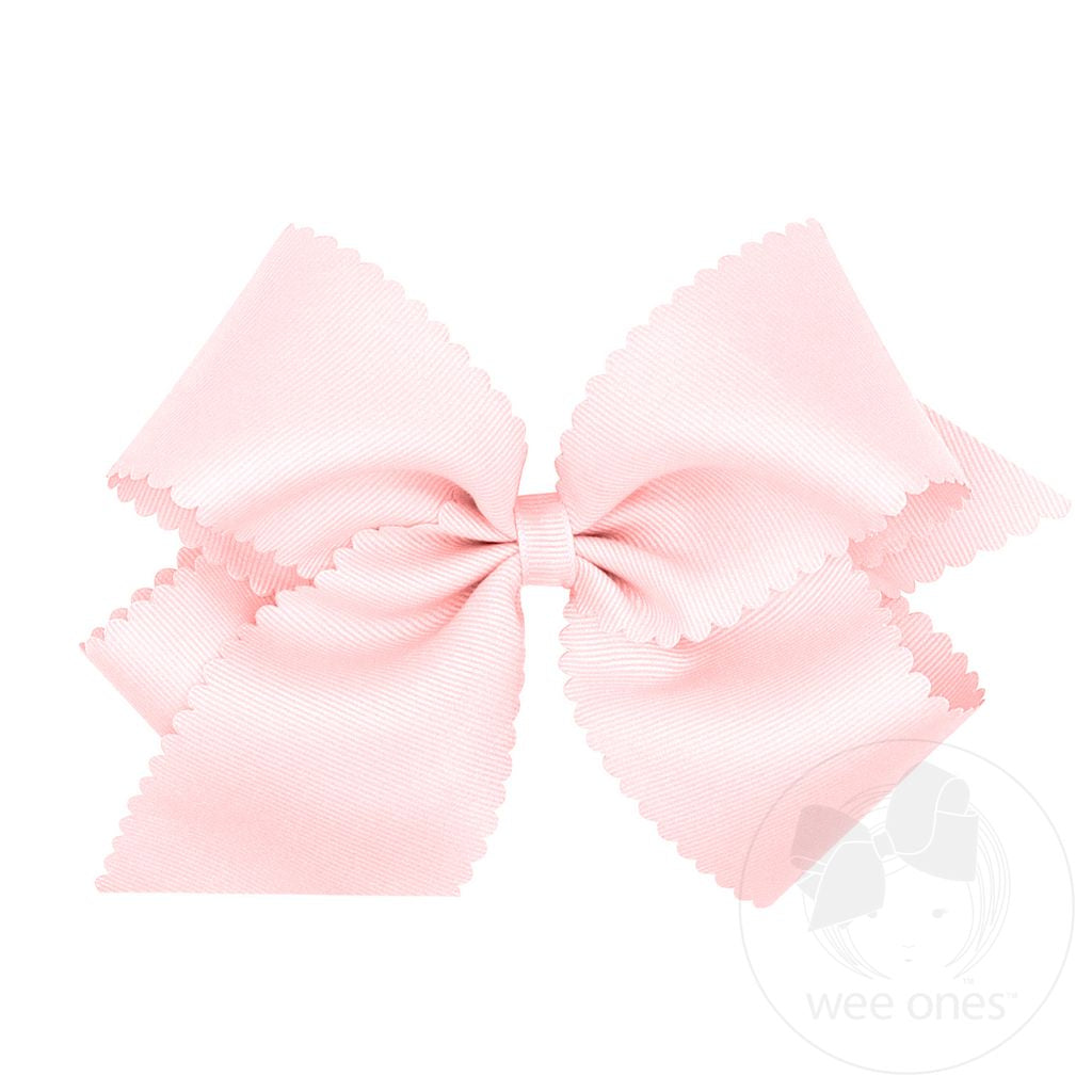 Wee Ones Scalloped Bows