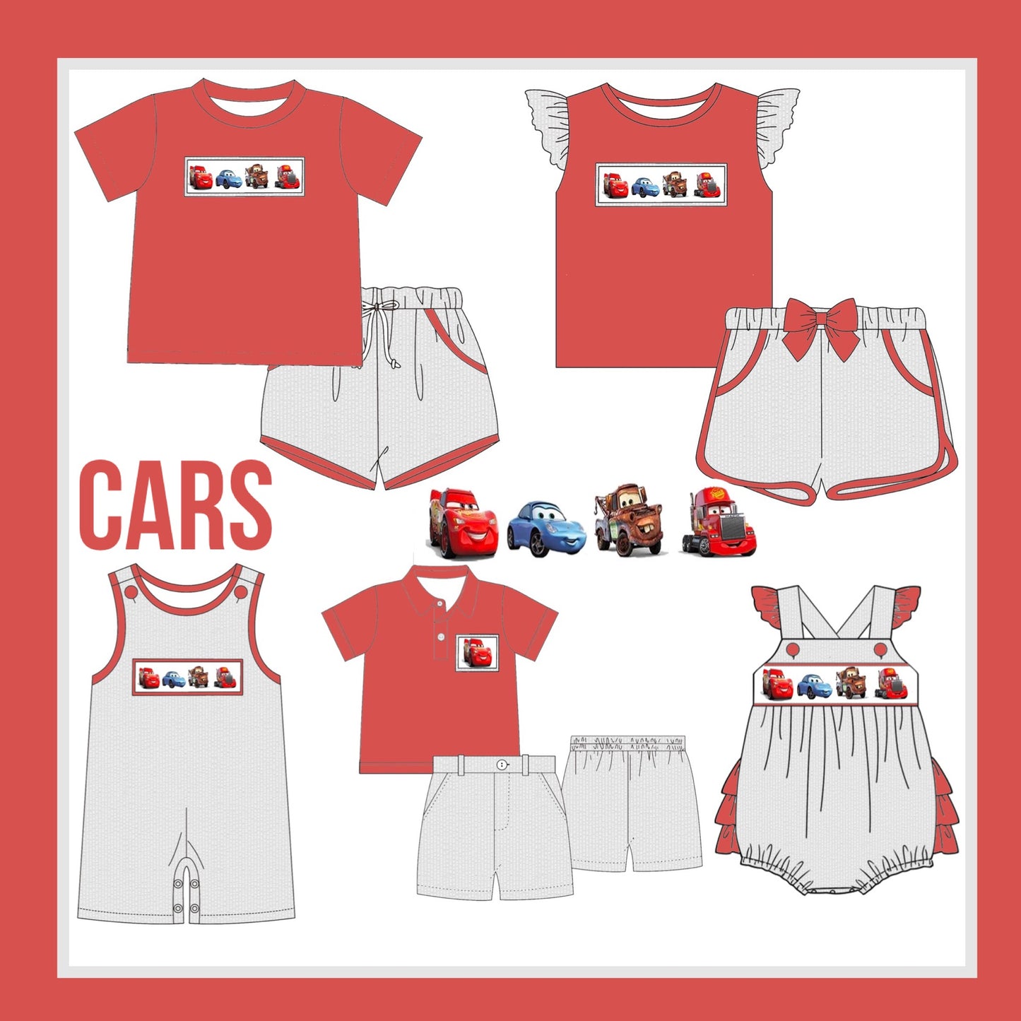 Cars Smock