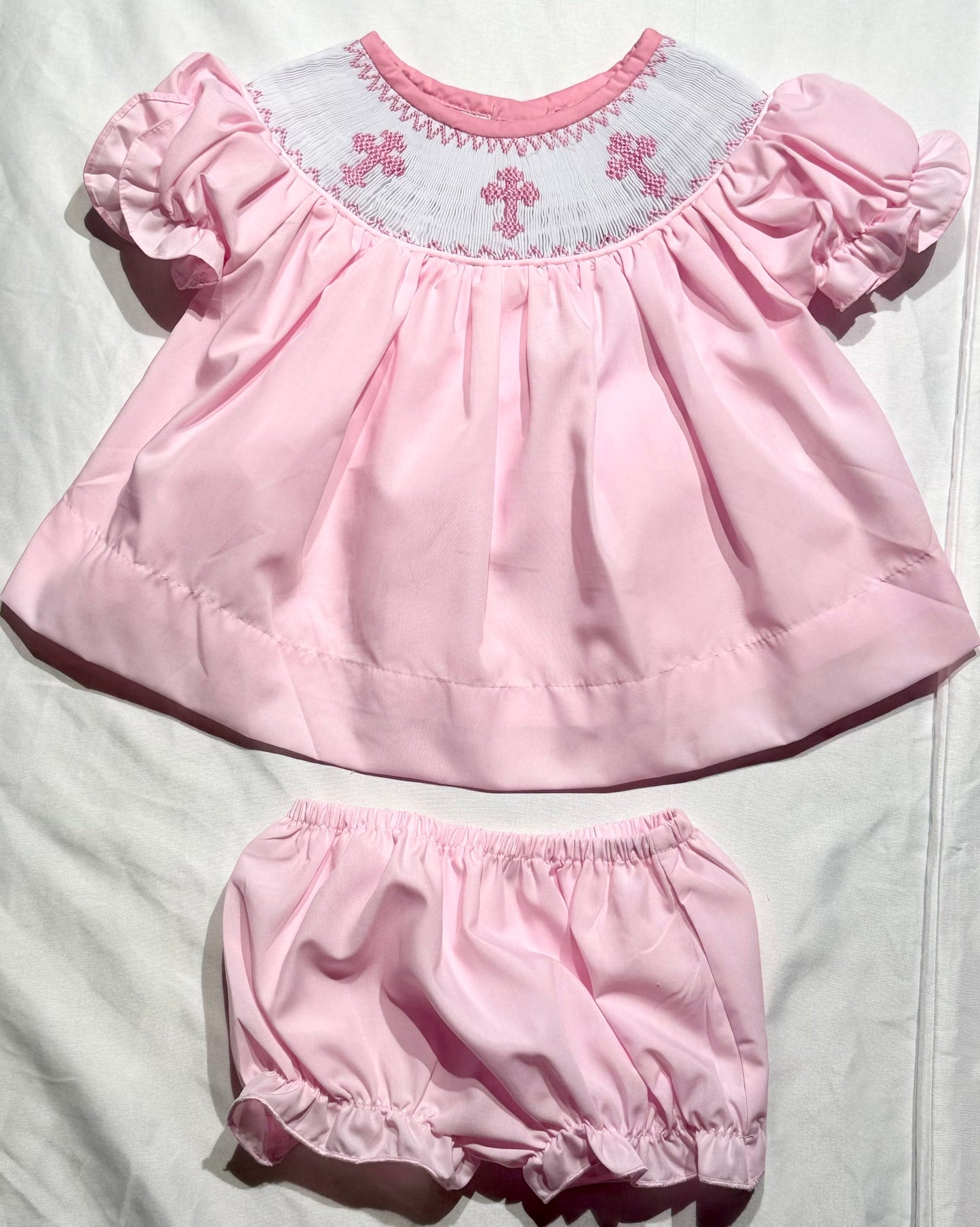 Cross (smocked)