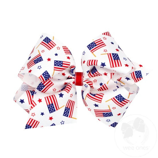 Wee Ones Patriotic Bows