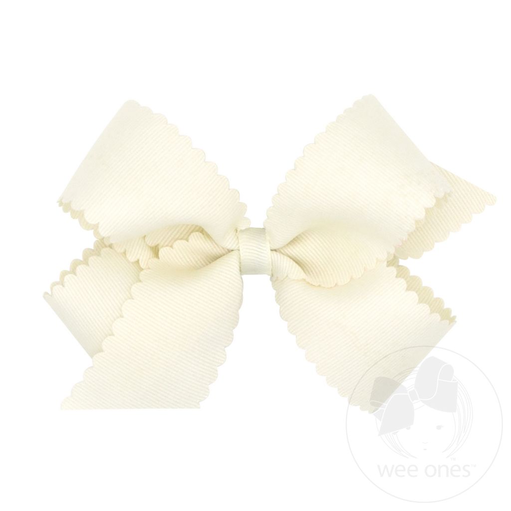 Wee Ones Scalloped Bows