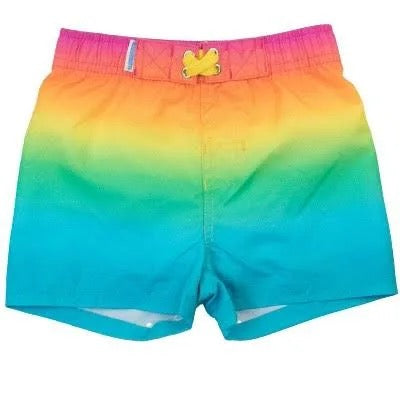 Ruffle Butts Neon Color Block Trunks