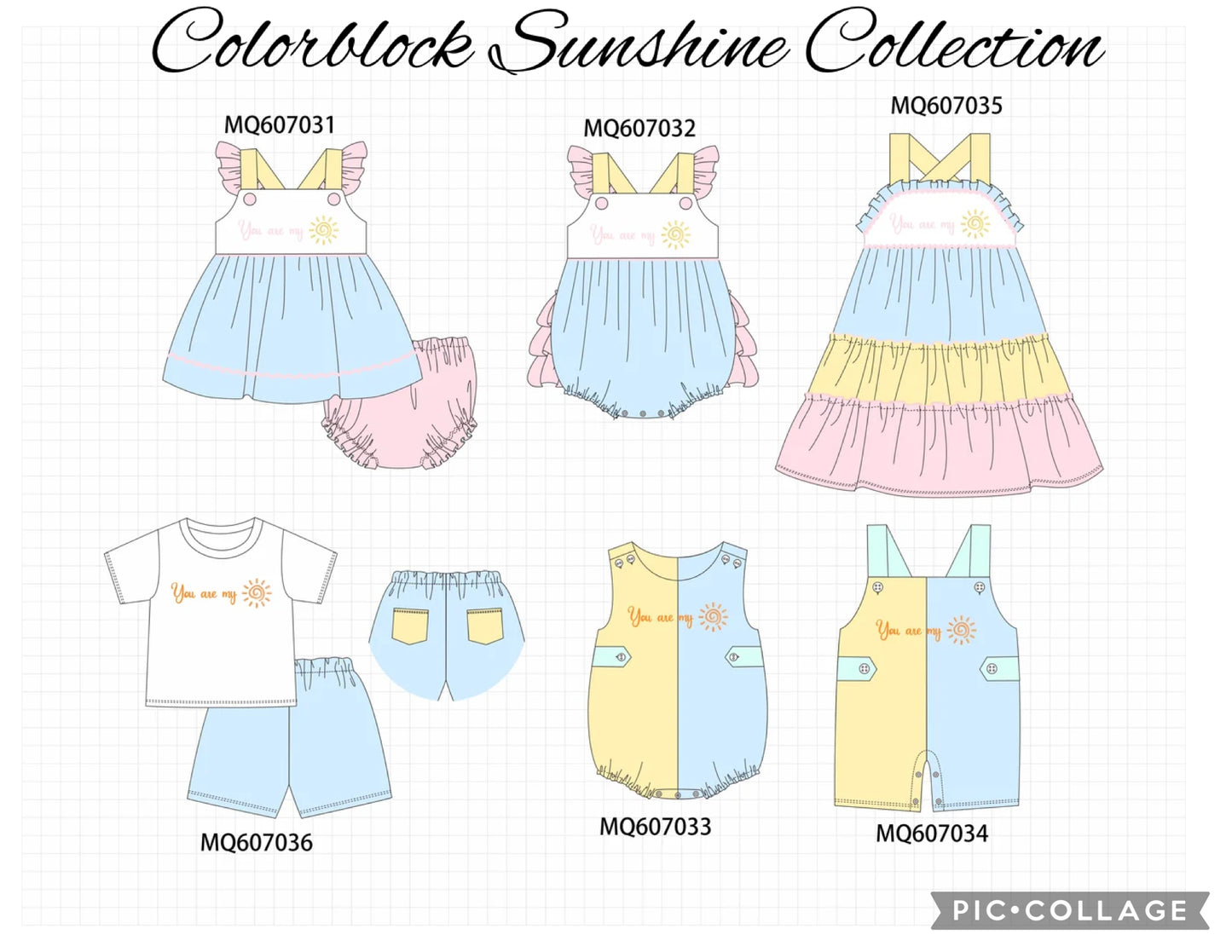 Colorblock Sunshine Collection PO100