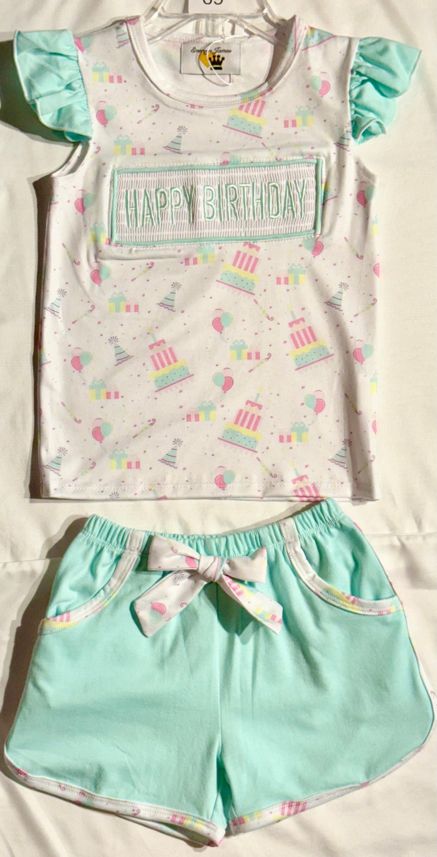 Happy Birthday Girl (smocked)