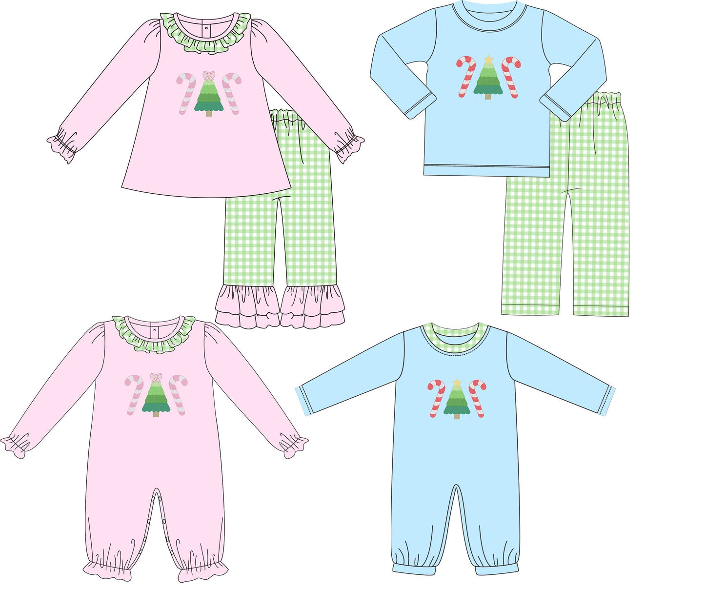 Candy Cane / Tree Sets