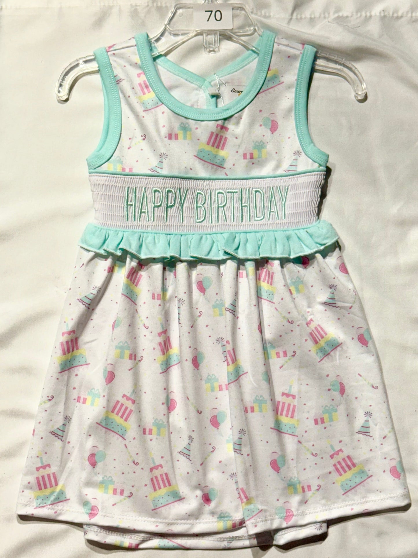 Happy Birthday Girl (smocked)