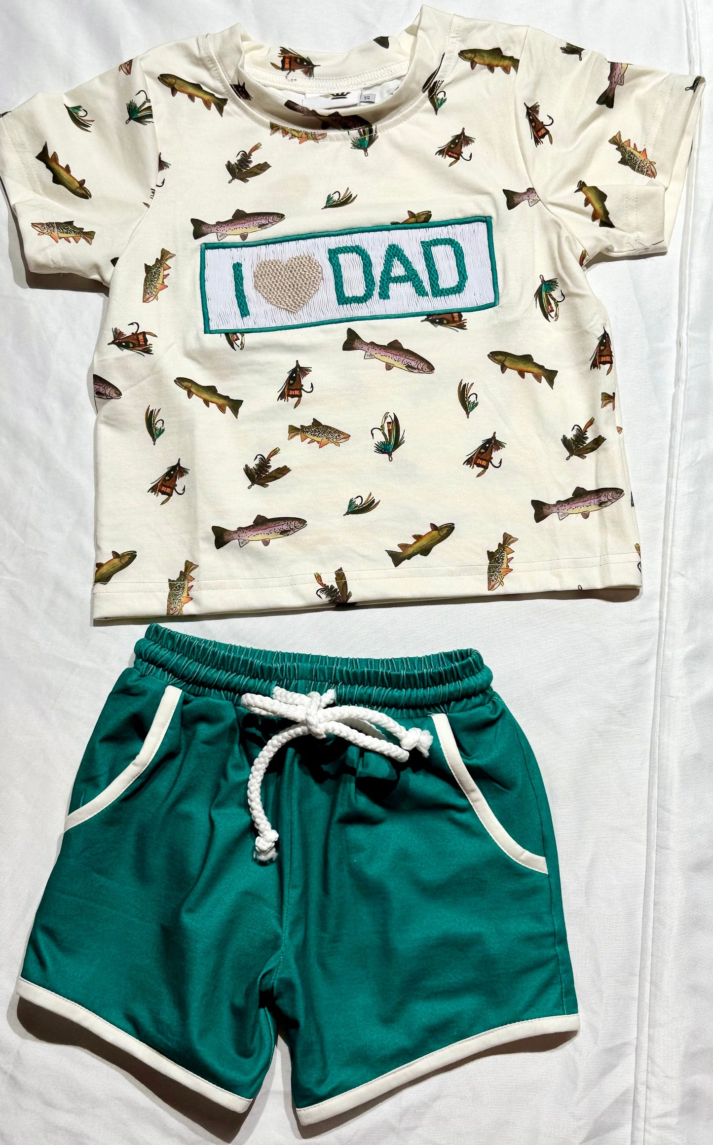 I Love Dad (smocked)