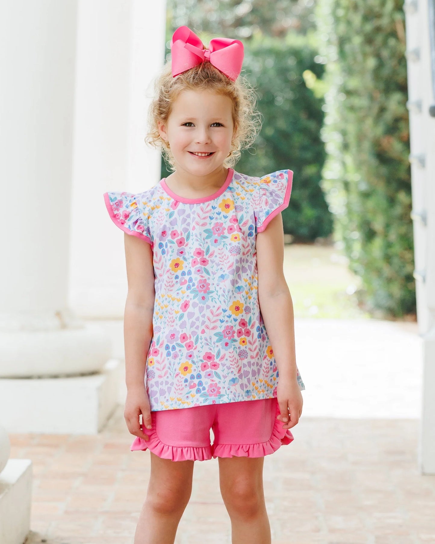 JellyBean Poppies & Petals Short Set