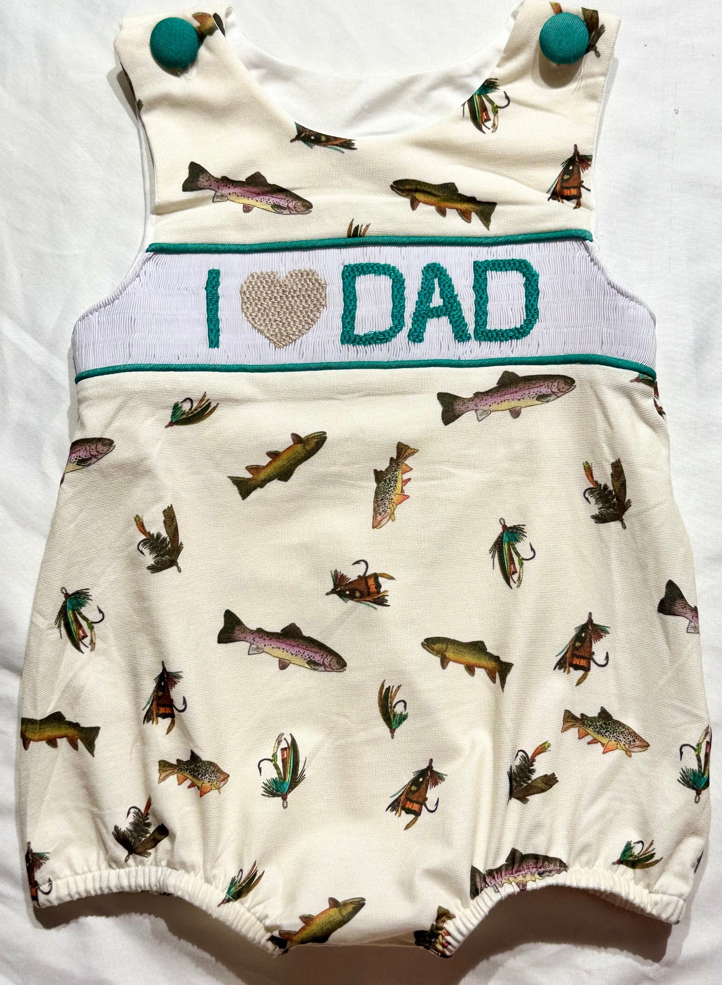 I Love Dad (smocked)