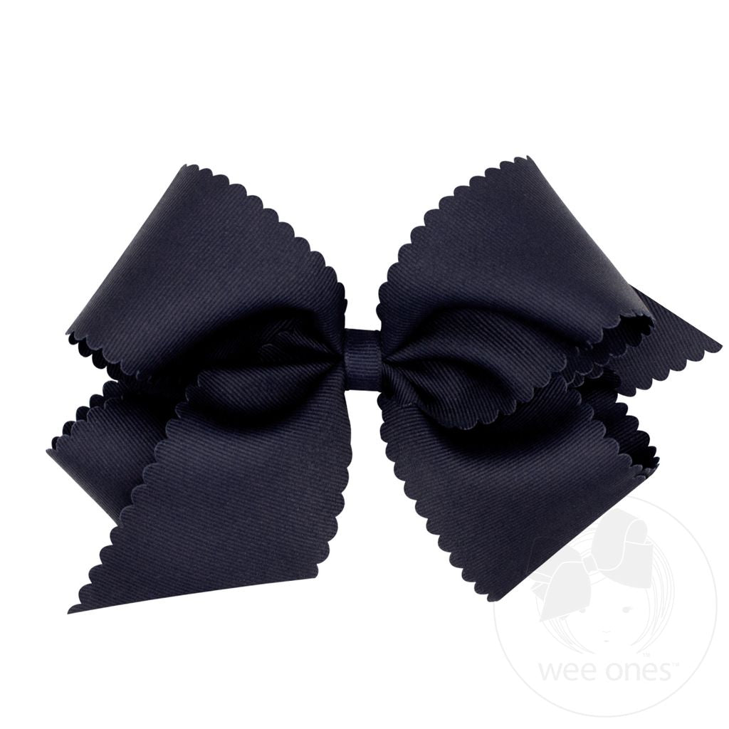 Wee Ones Scalloped Bows