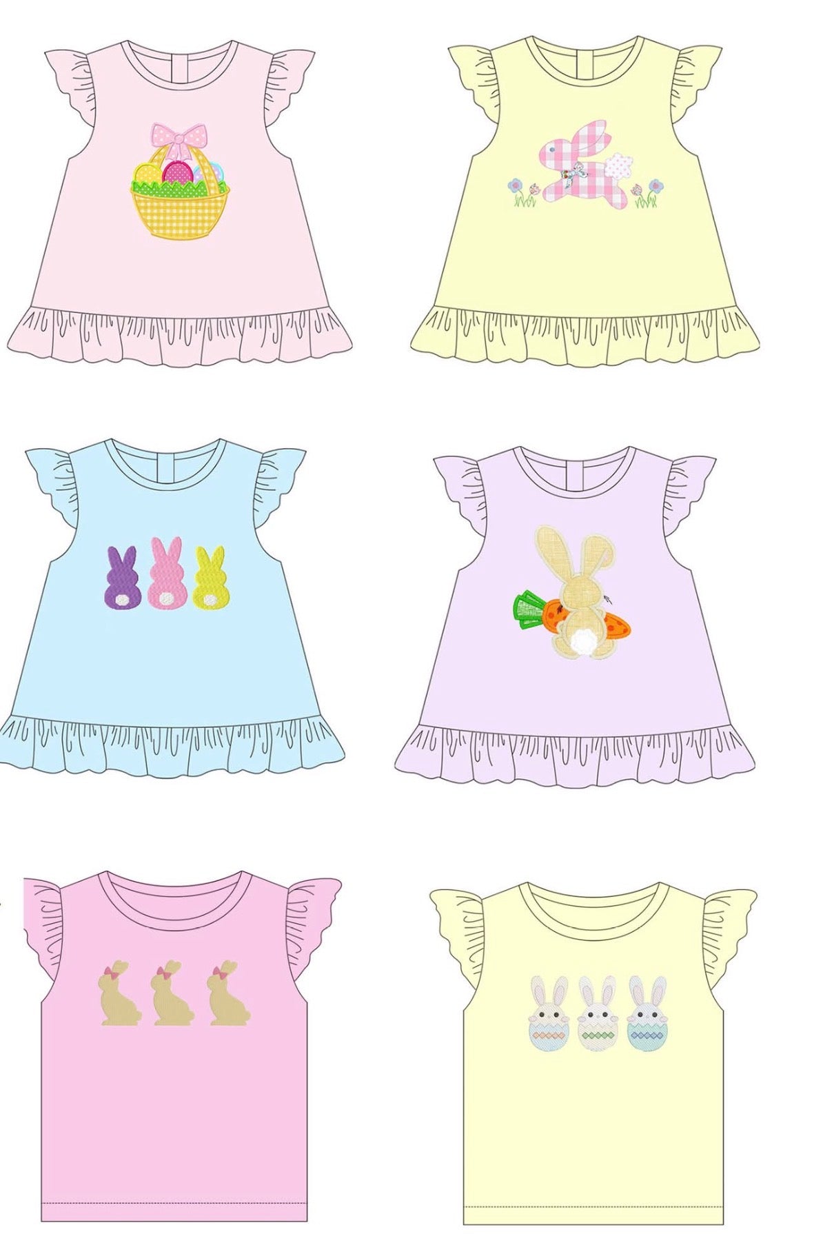 Girls Easter Shirts