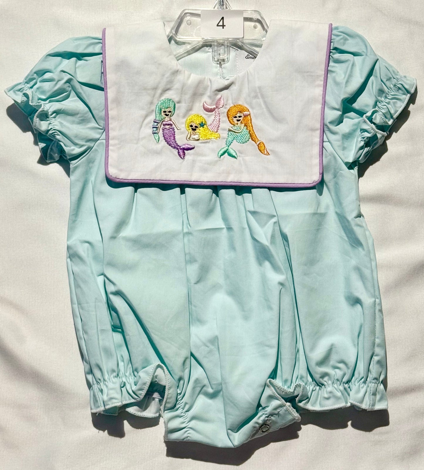 Infant Girl Bubble