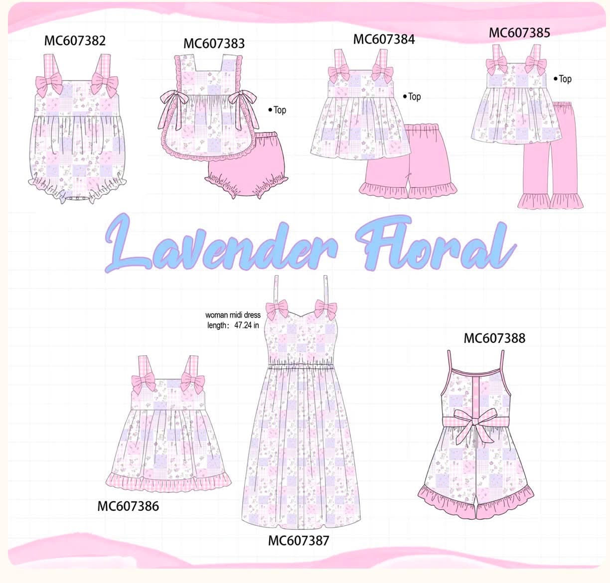 Lavender Floral P099