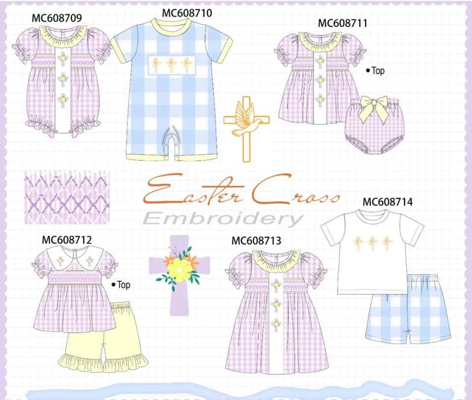 Easter Cross Embroidery PO 102