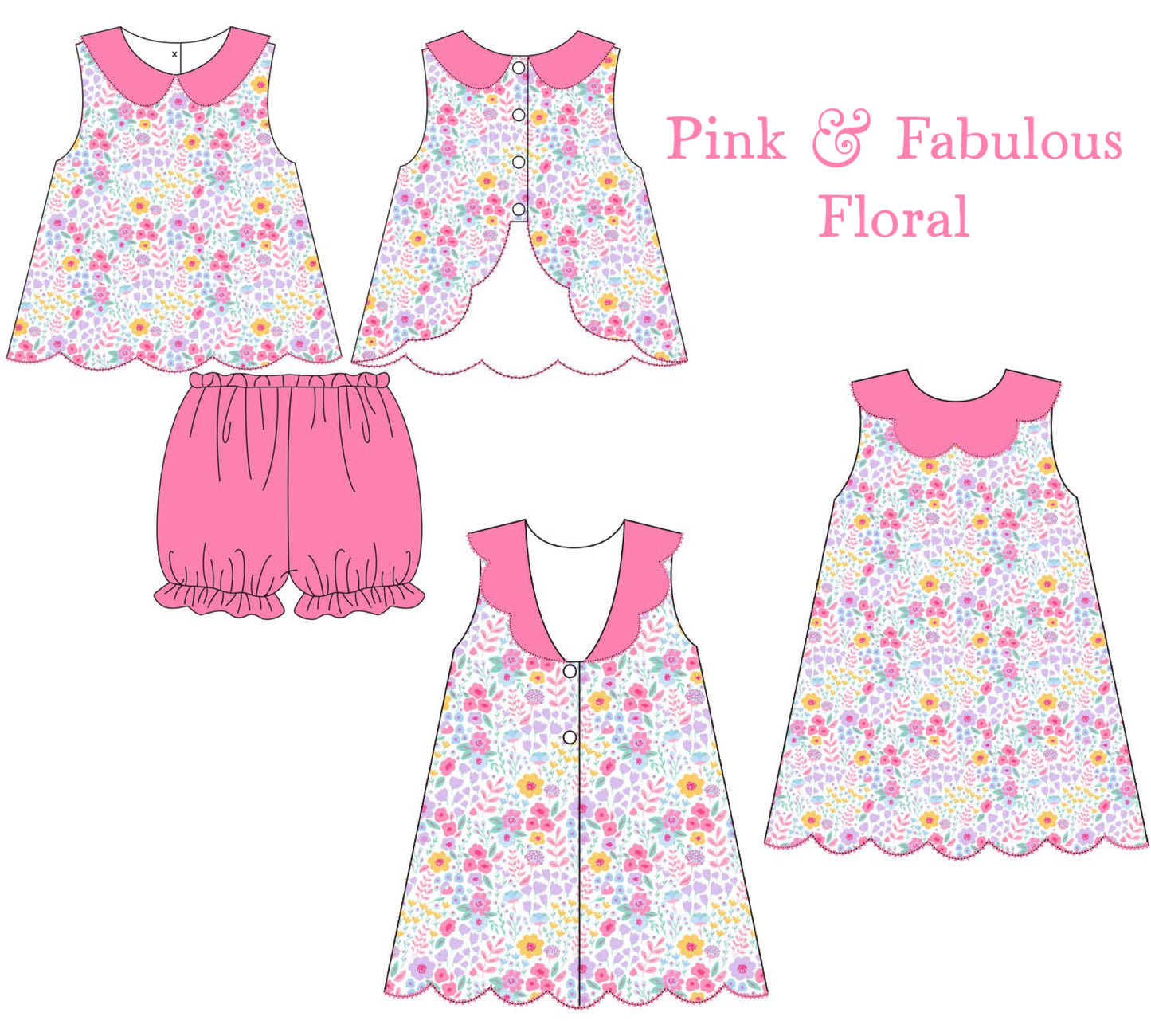 Pink & Fabulous Floral