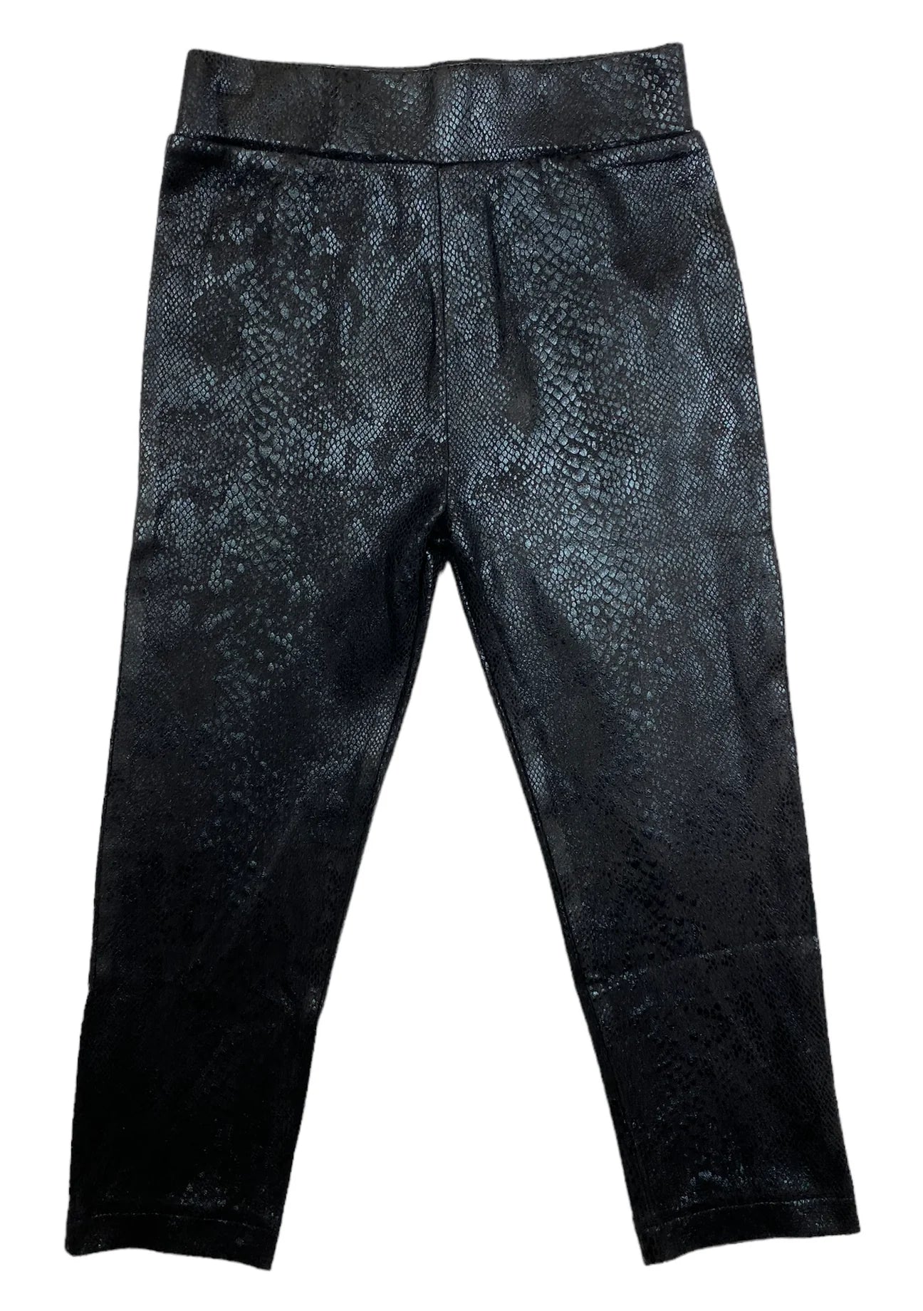 Black Snake Skin Leggings (Emma Jean)