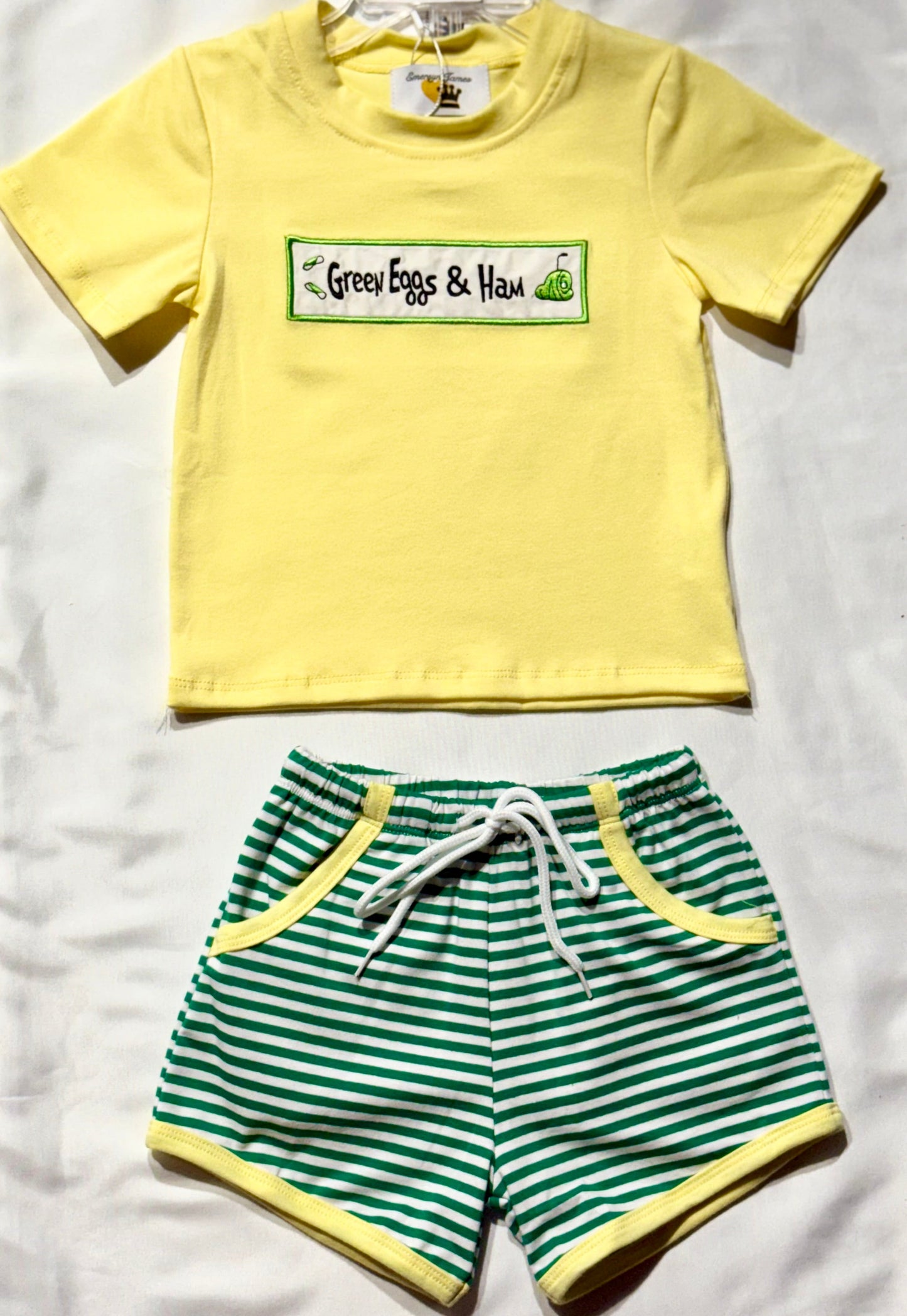 Green Eggs & Ham (SMOCKED)