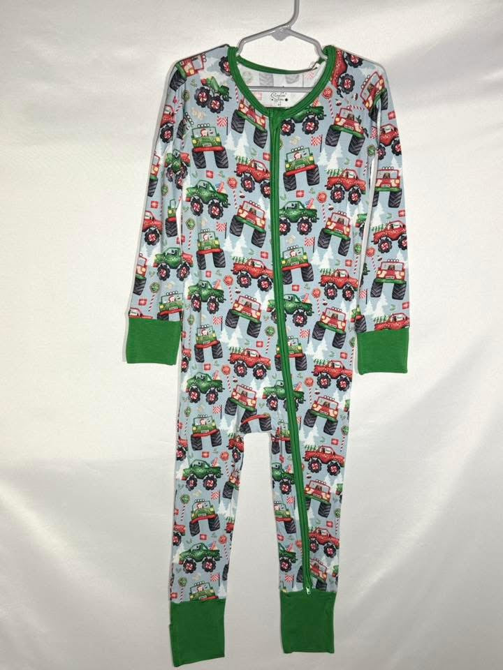 Monster Truck Christmas Bamboo