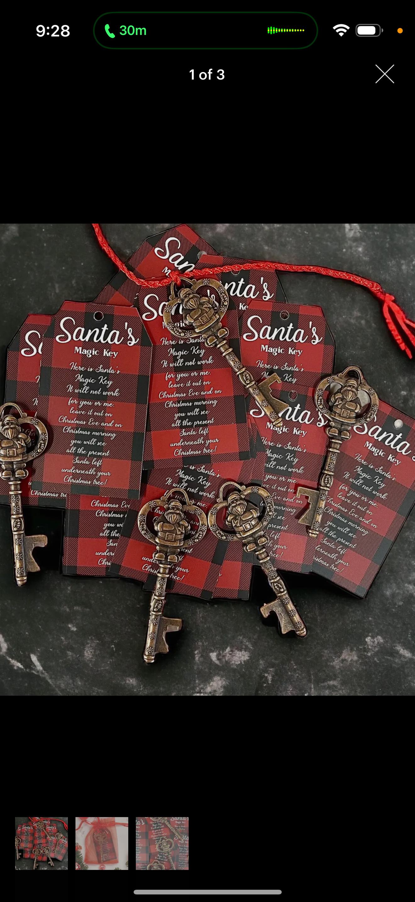 Santa Claus Magic Key