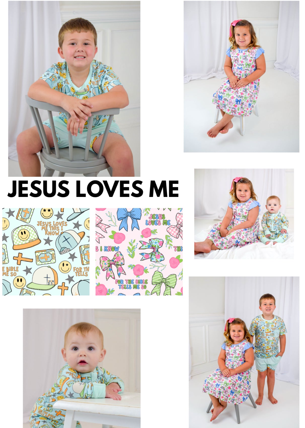 Jesus Loves Me ( Girls) Bamboo
