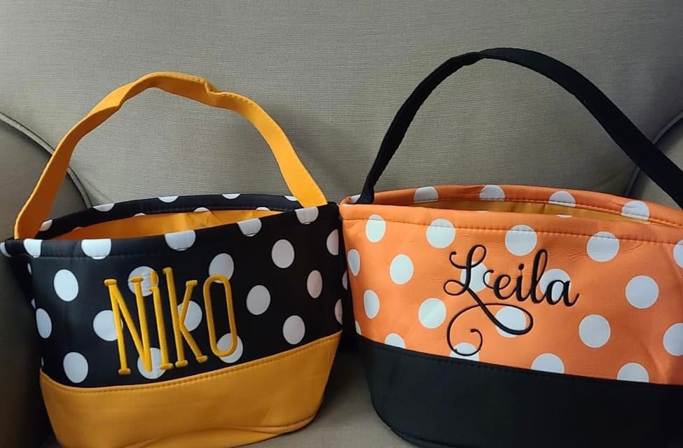Seersucker Baskets