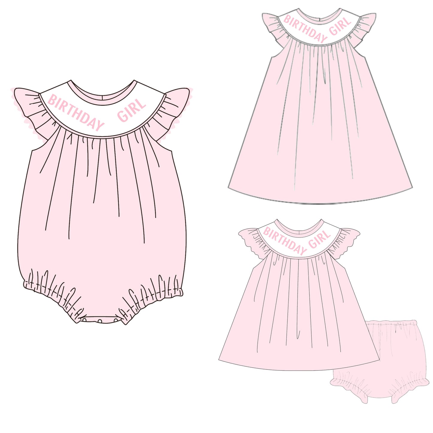 Birthday Girl (smocked)
