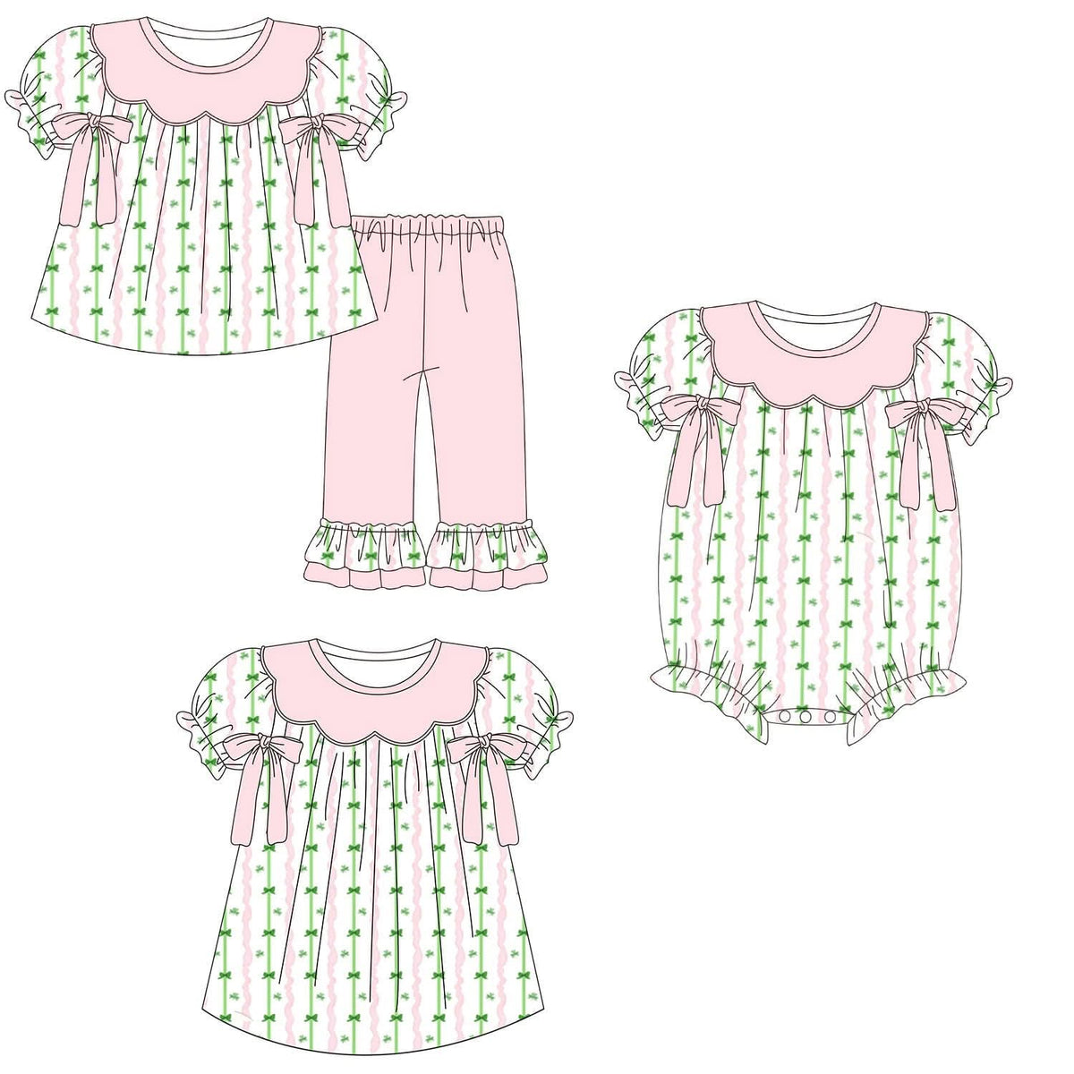 Clover Bow Collection