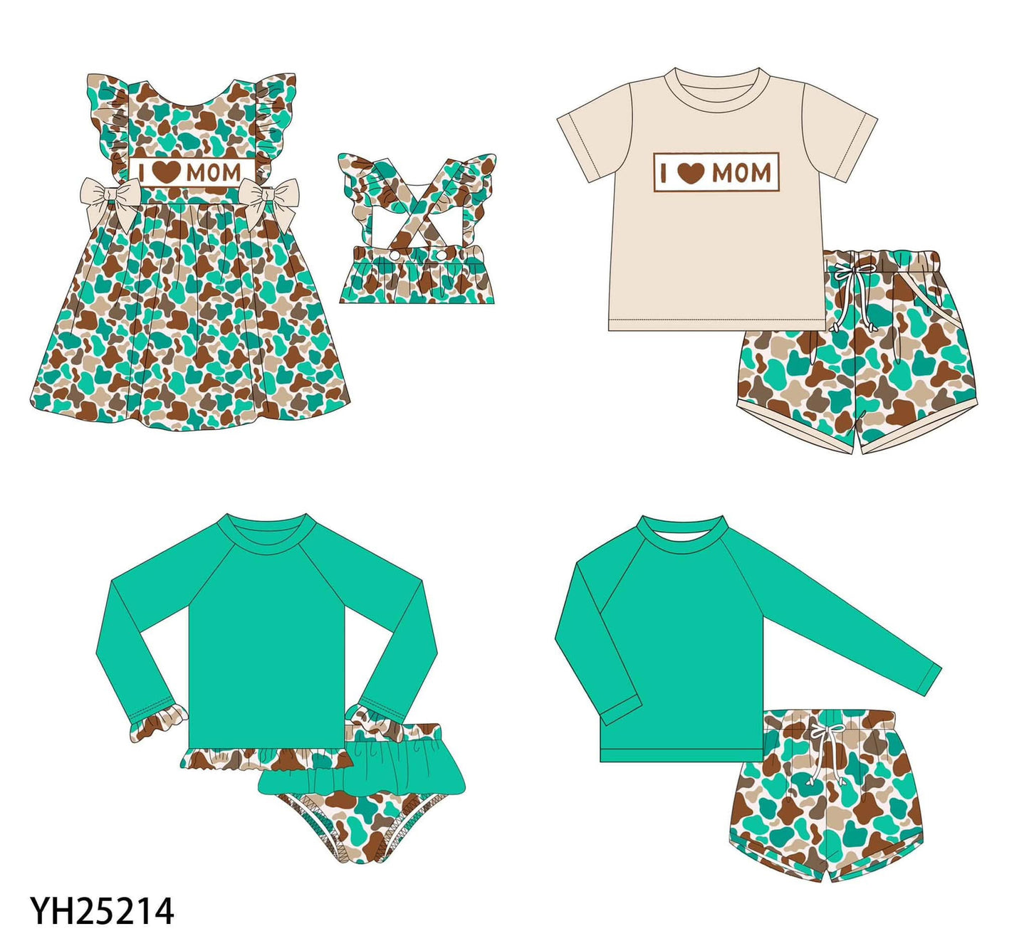 Camo Swim