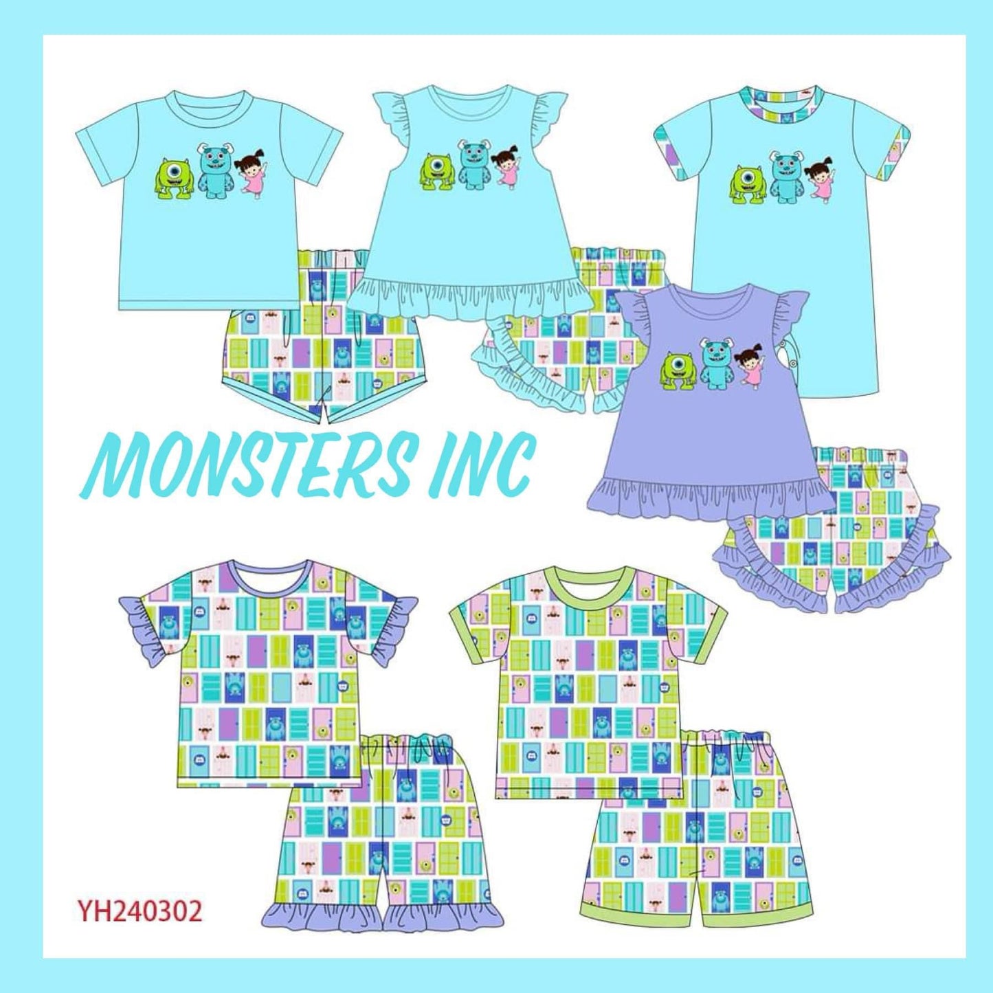 Monsters Inc Applique