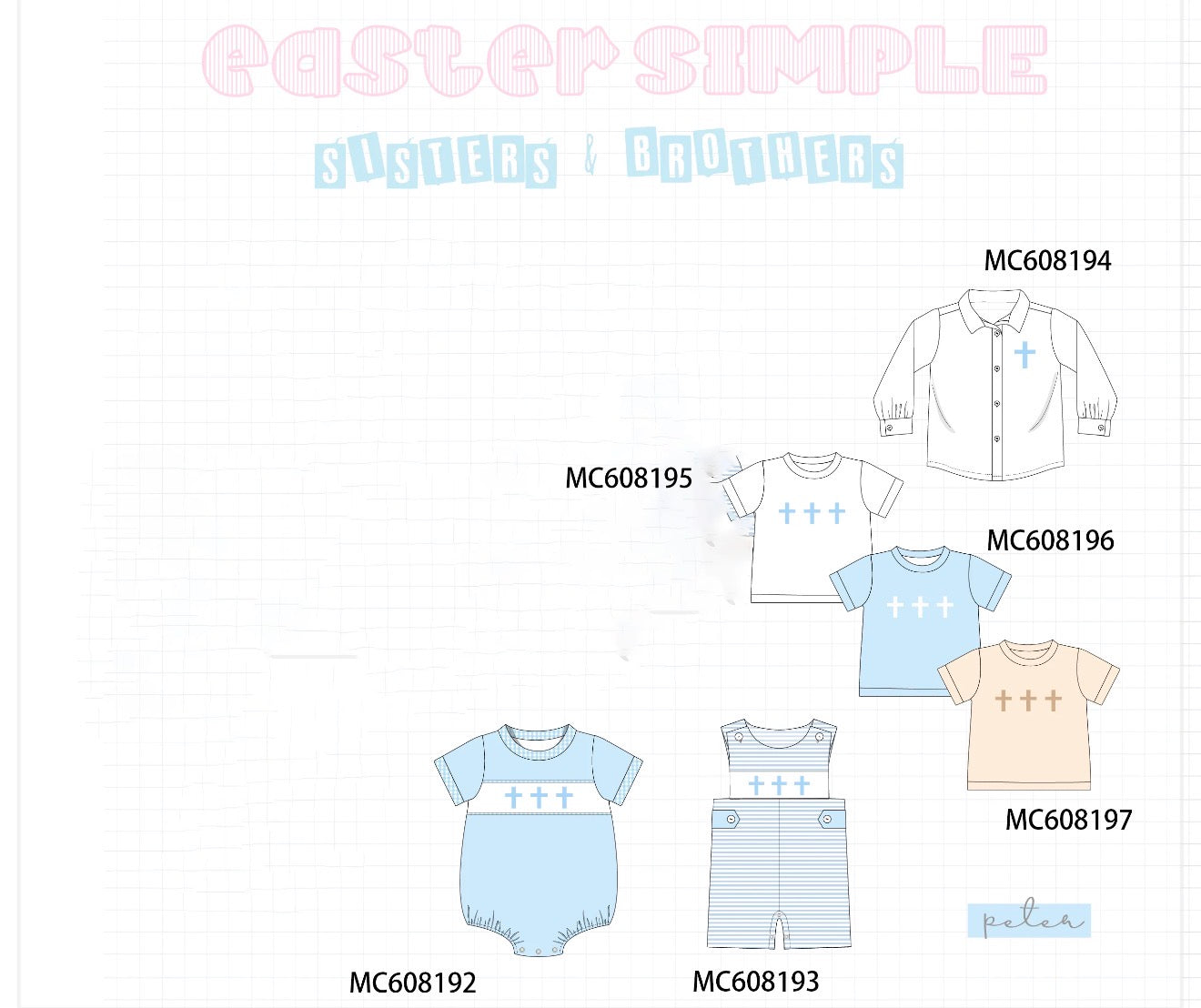 Blue Cross Embroidery Collection 2 PO 101