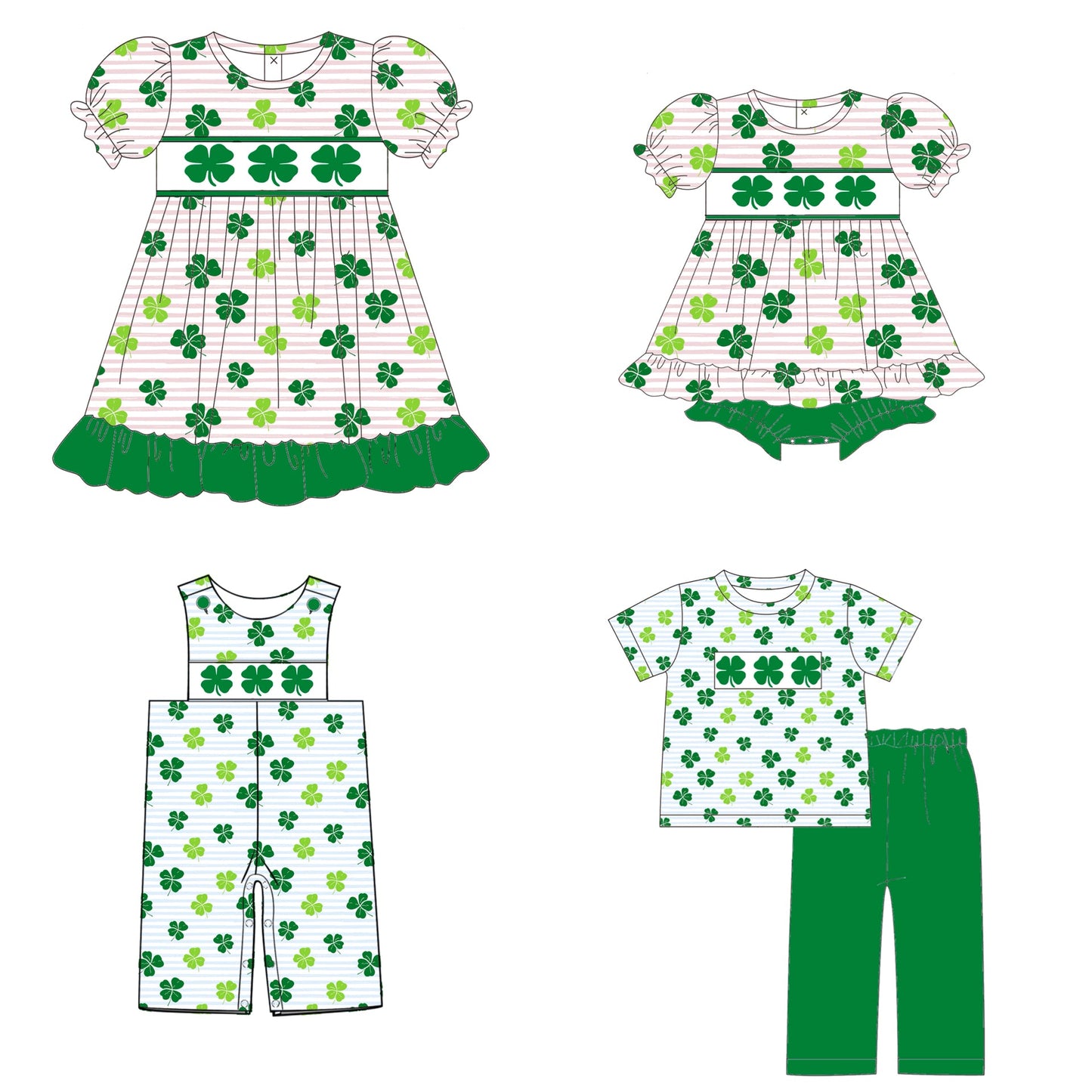 St. Patrick (smocked)