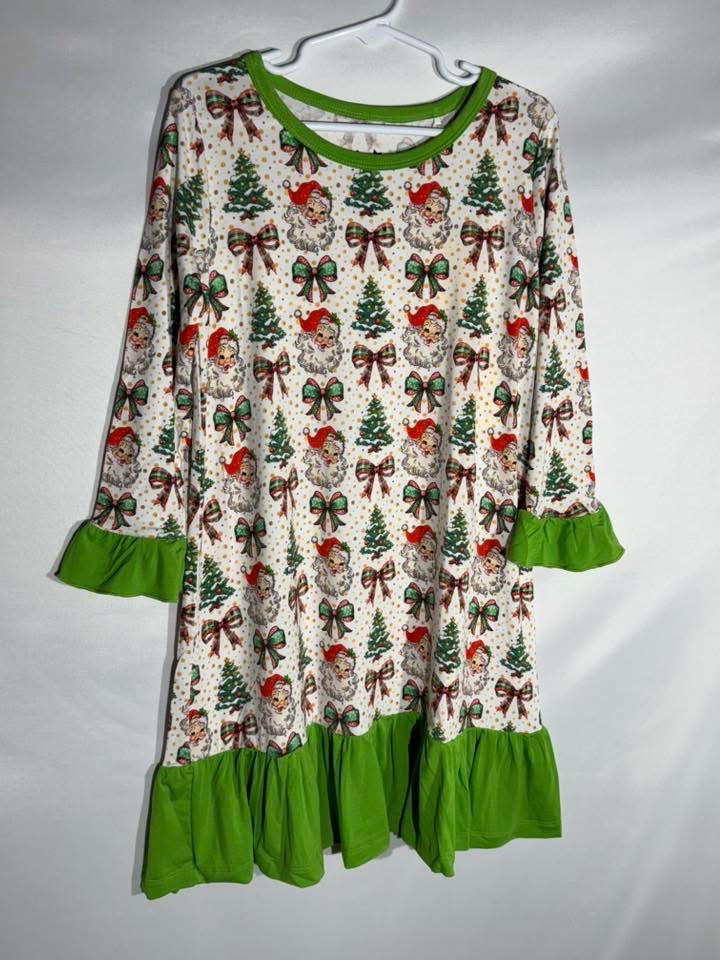 Santa Bow Bamboo