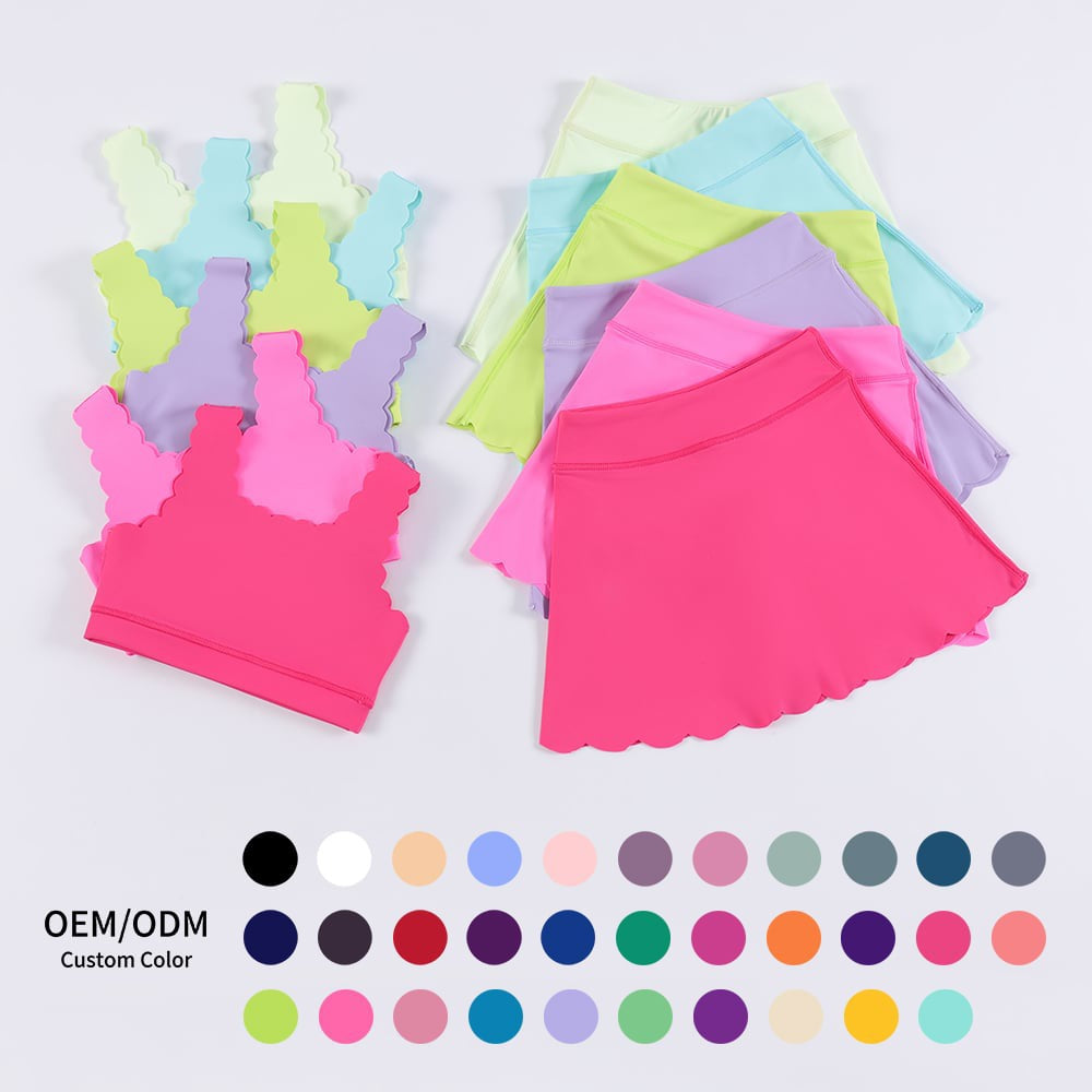 Lu Scallop Skirt Set