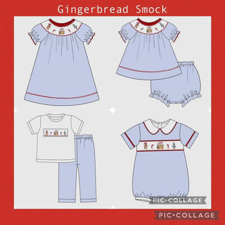 Gingerbread Smock