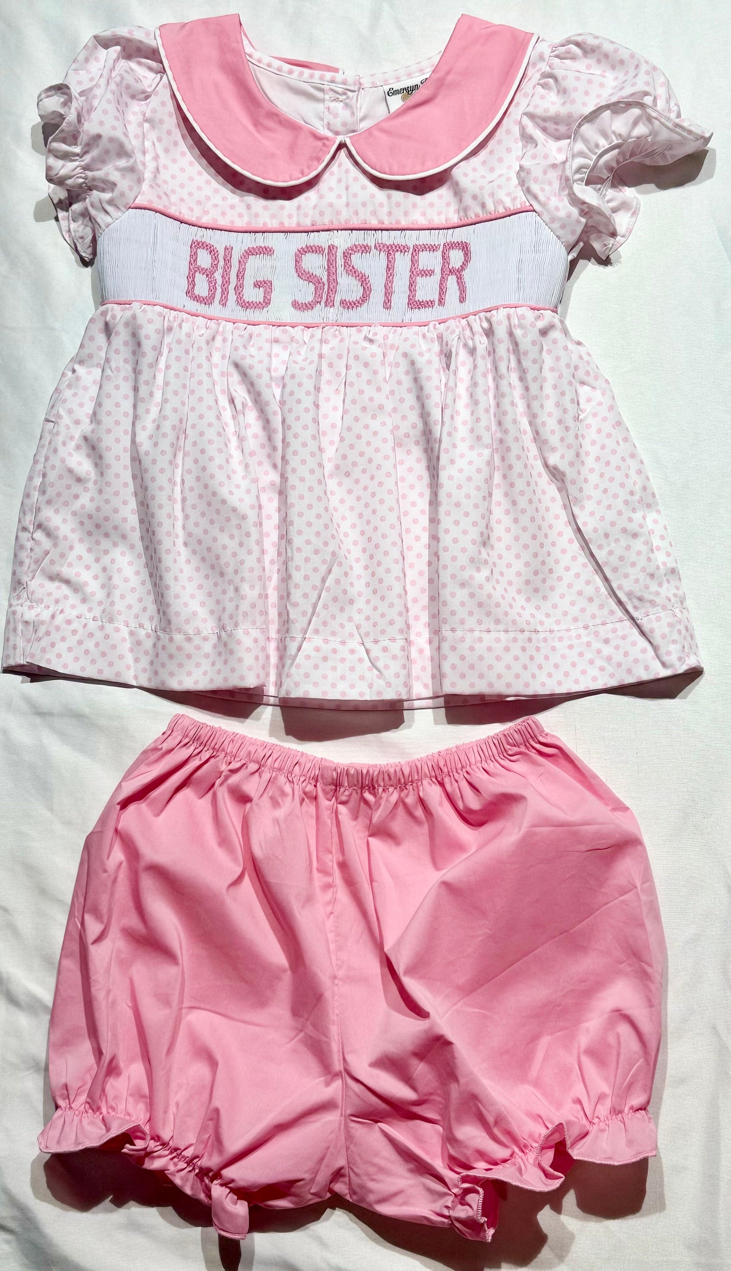 Little/Big Sister (smocked)