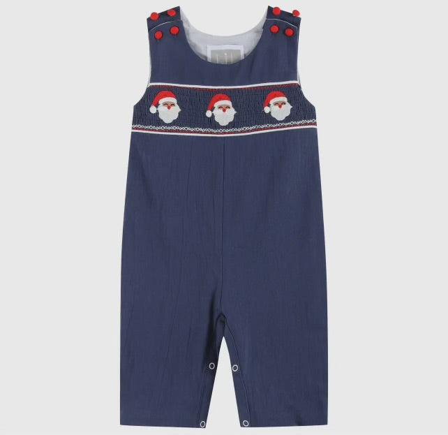 LC Navy Santa Smock