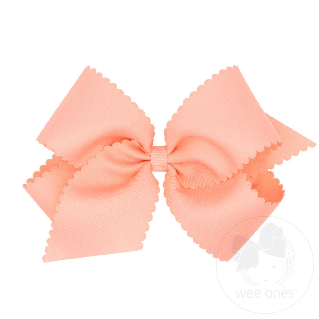 Wee Ones Scalloped Bows