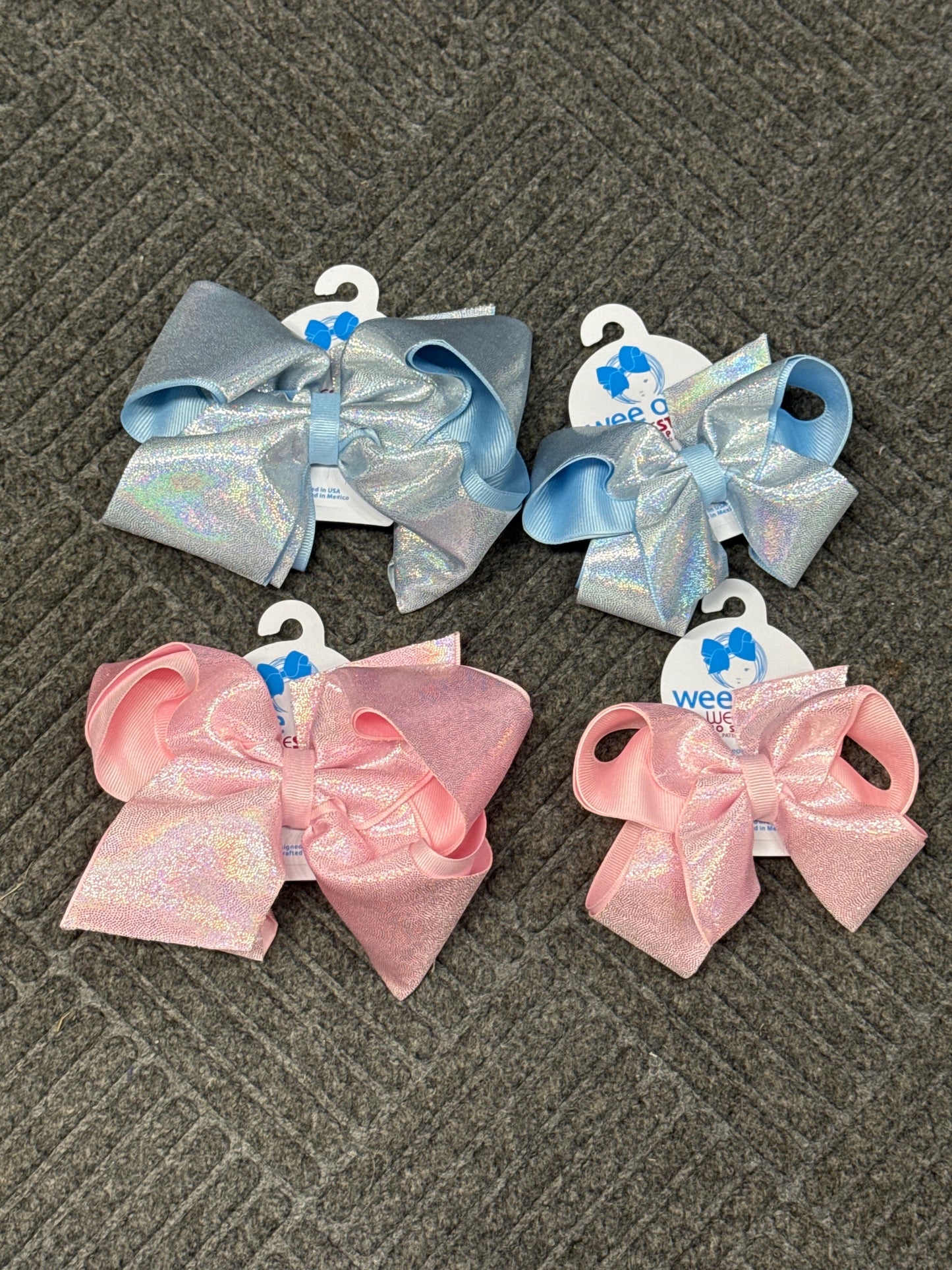Wee Ones Mirror Dot Grosgrain Overlay
