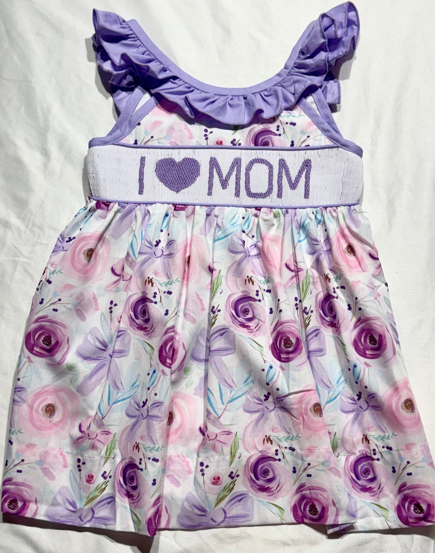 I Love Mom (smocked)
