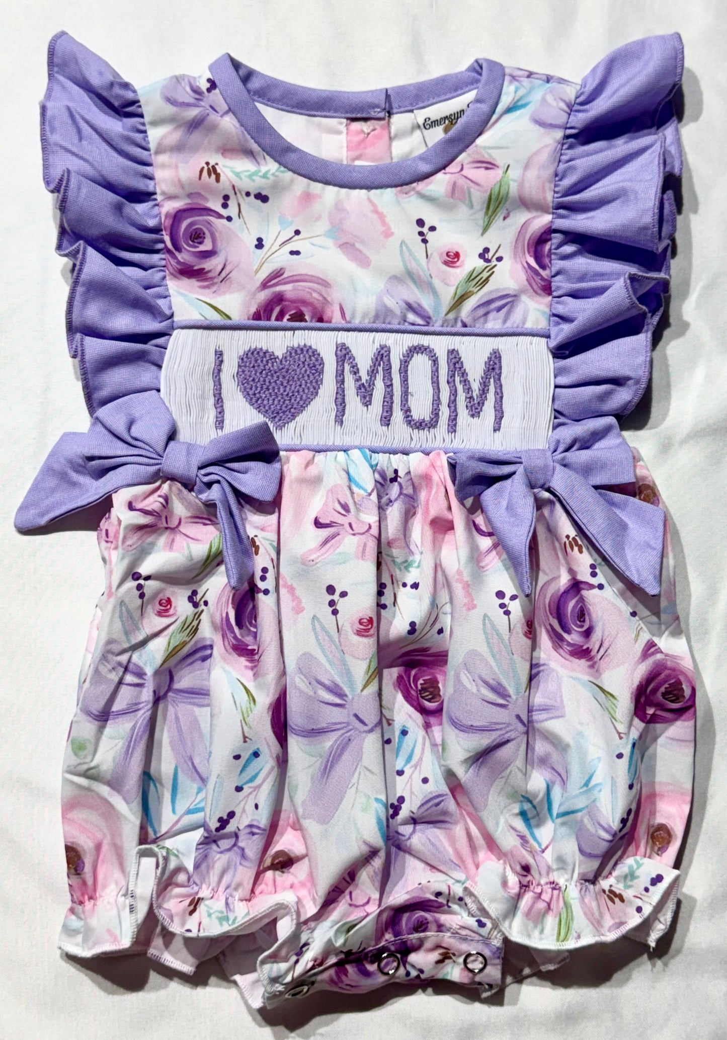 I Love Mom (smocked)