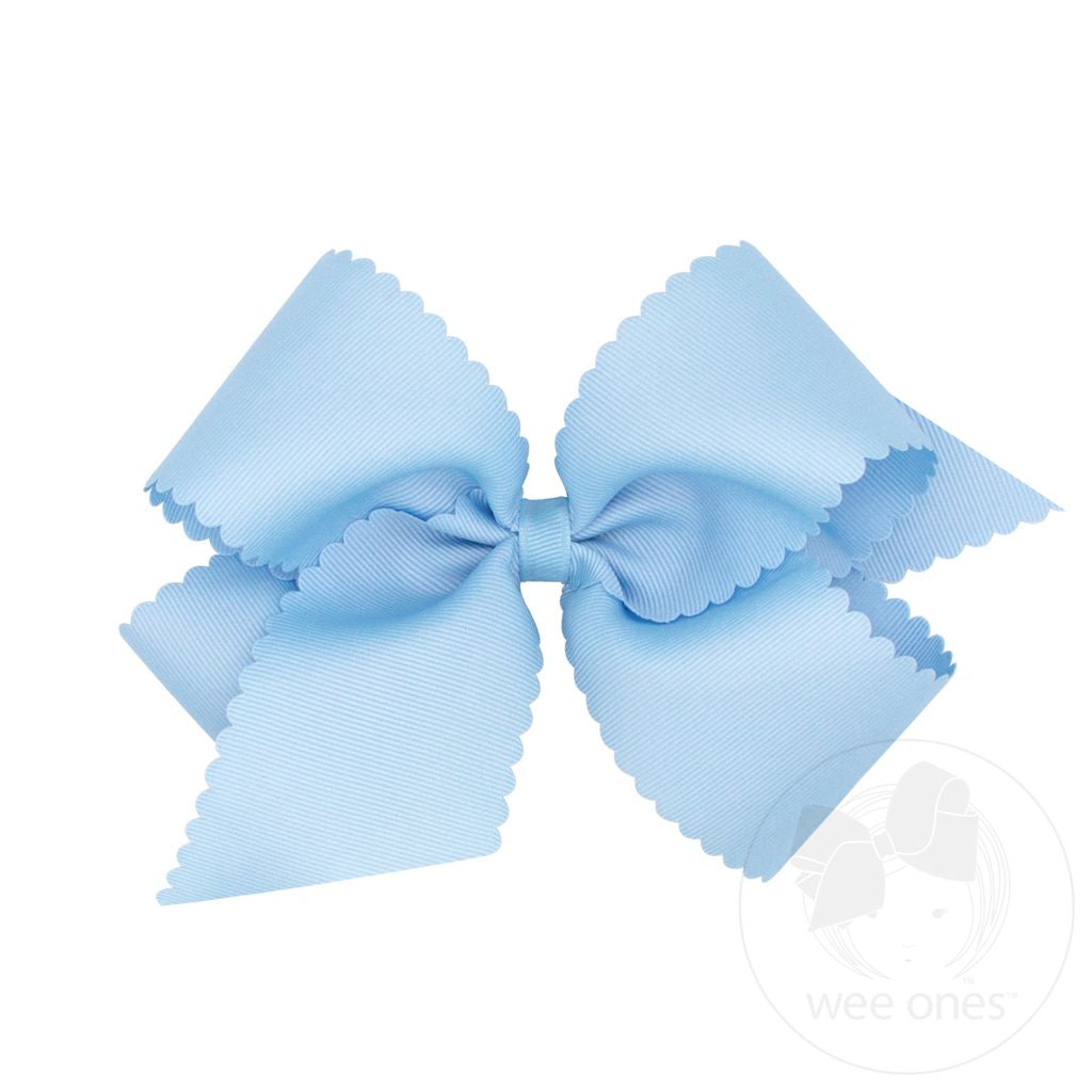 Wee Ones Scalloped Bows