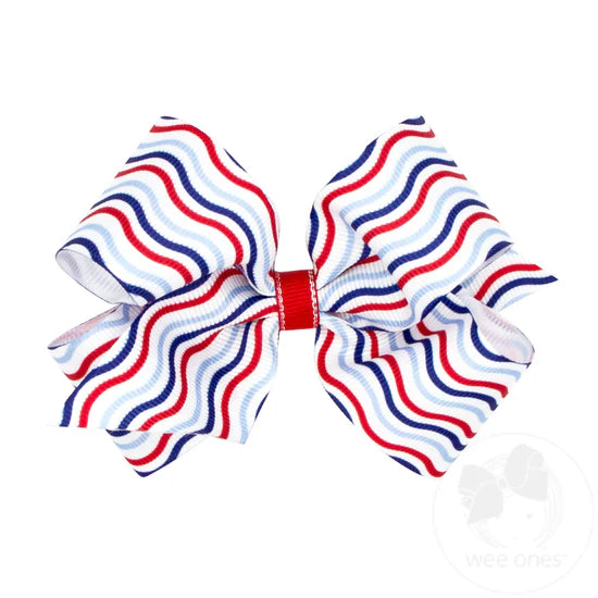 Wee Ones Patriotic Bows