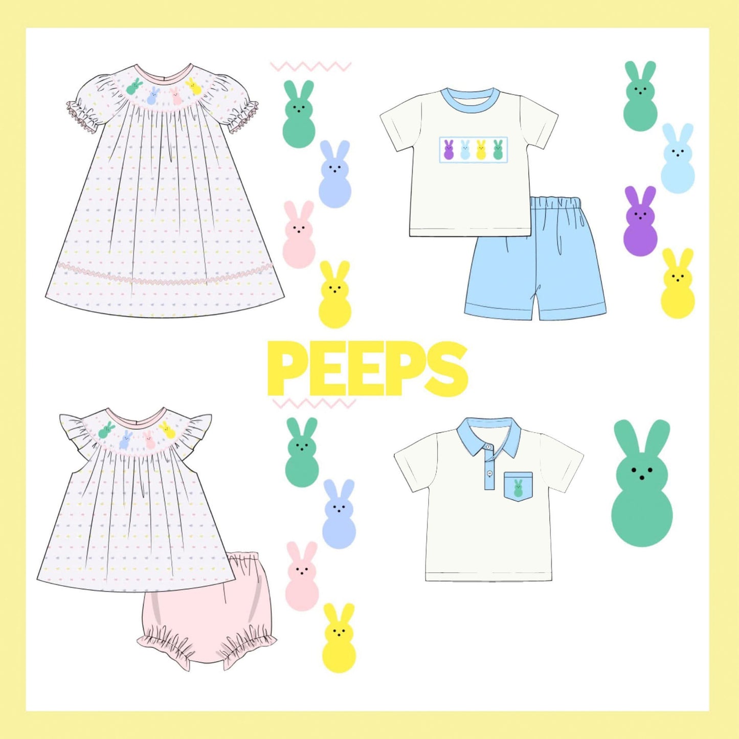 Peep (smocked)