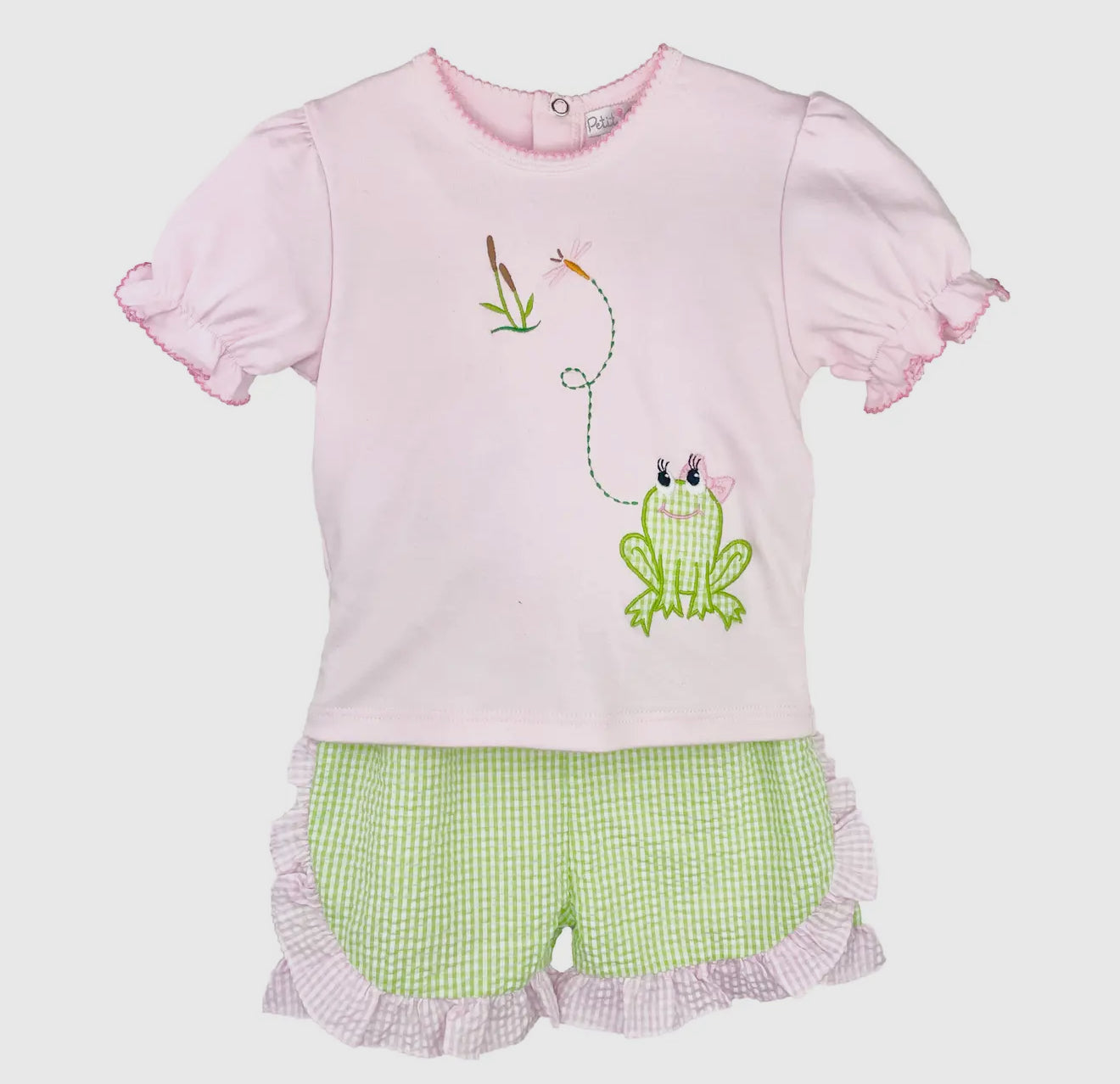 Petit Ami Frog Applique