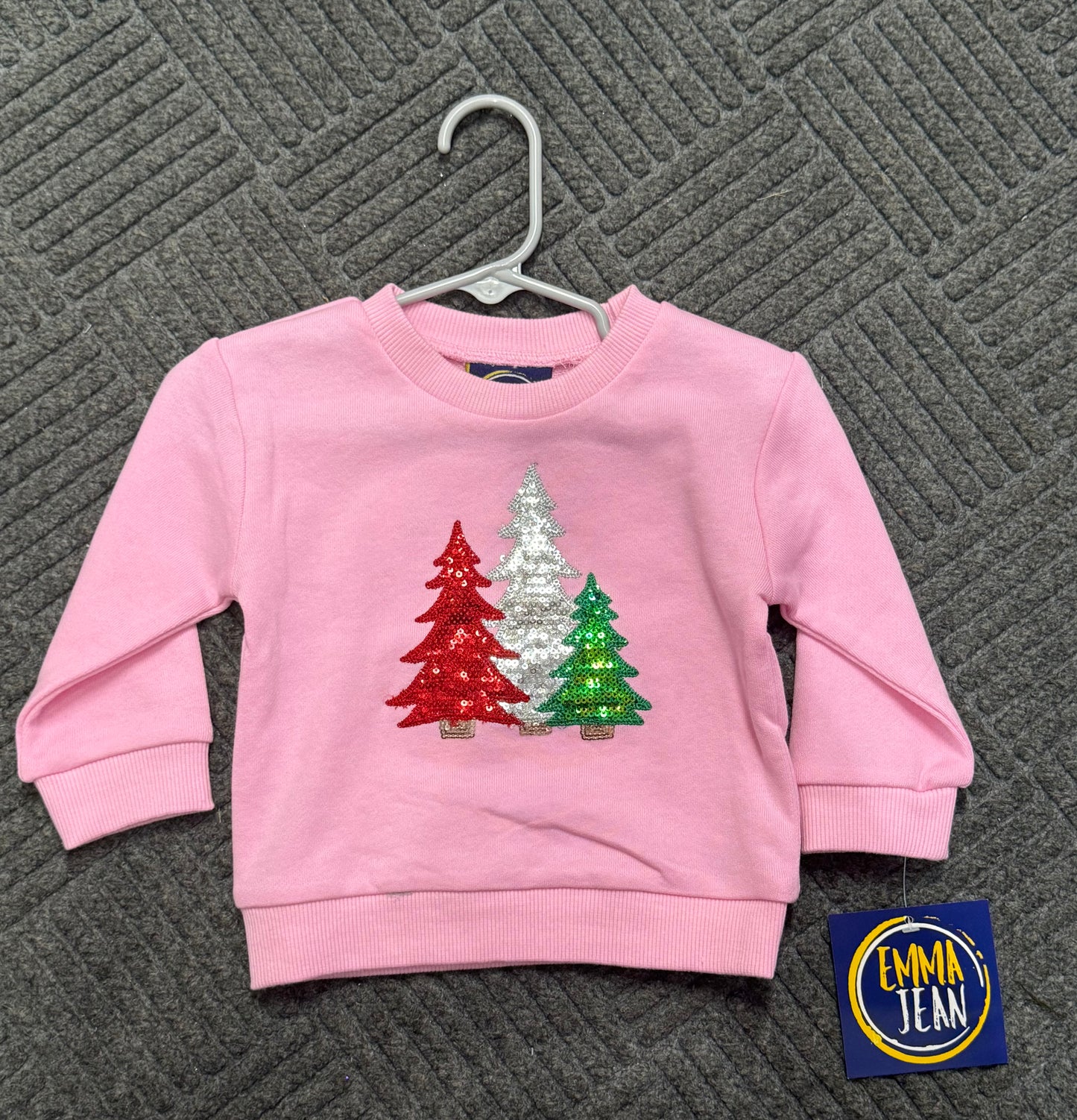 Emma Jean Sparkly Christmas Tree Sweatshirt