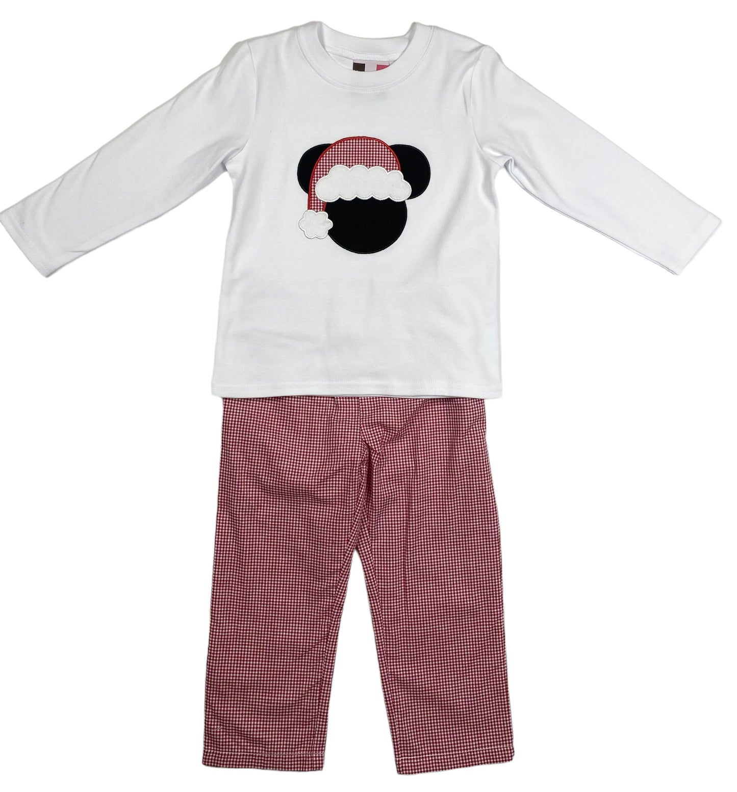 Banana Split Santa Mouse