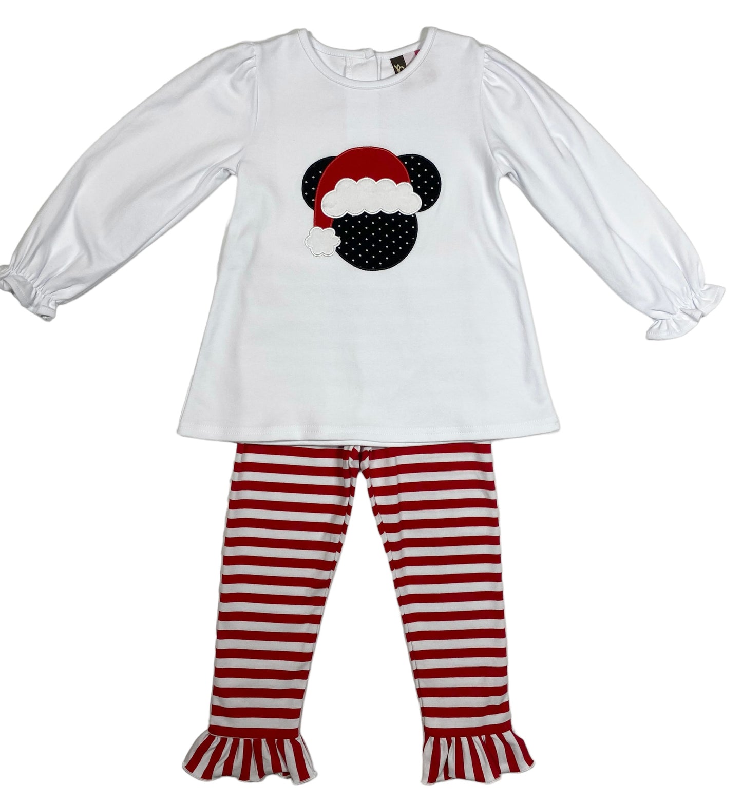 Banana Split Santa Mouse