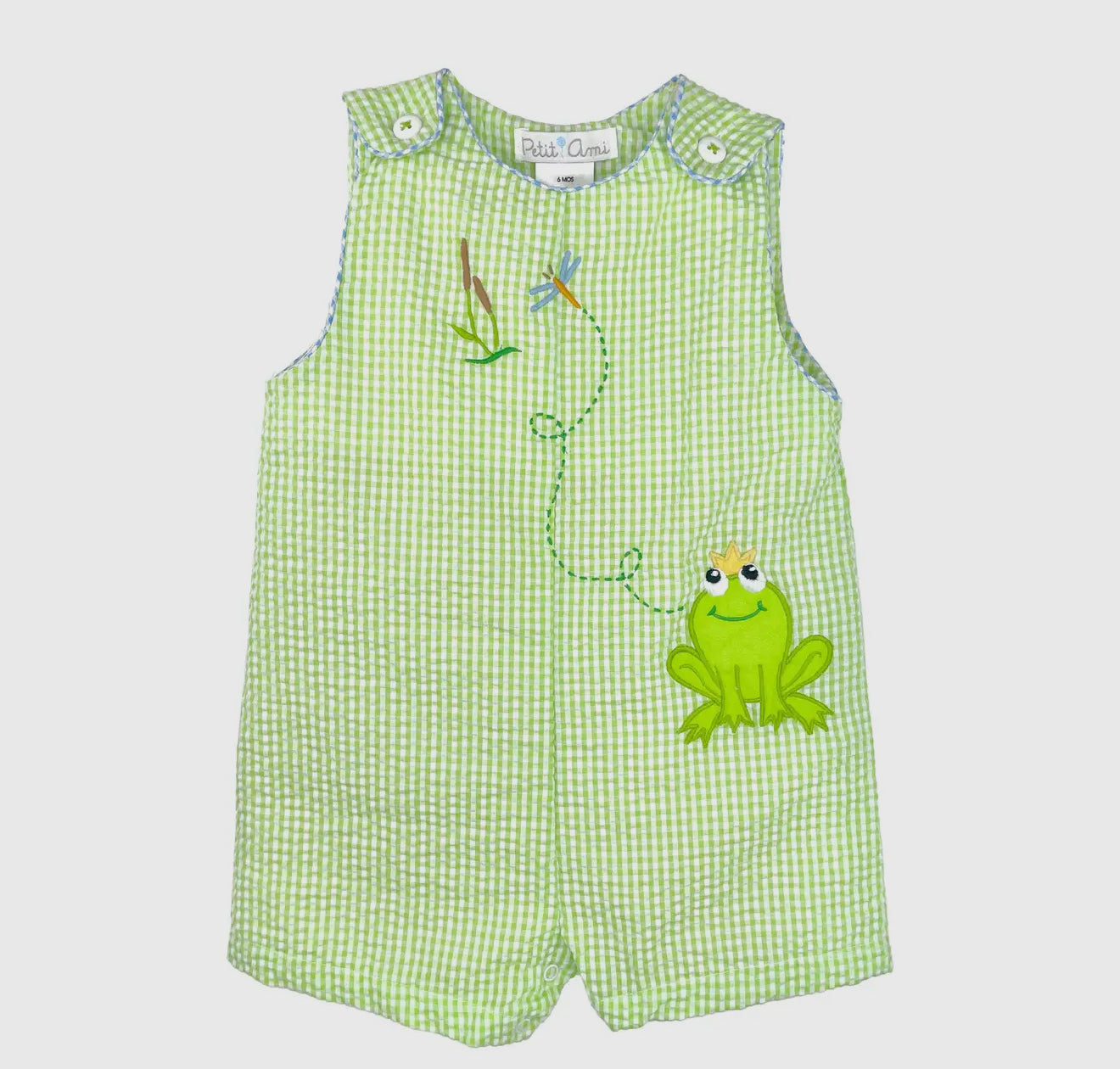Petit Ami Frog Applique