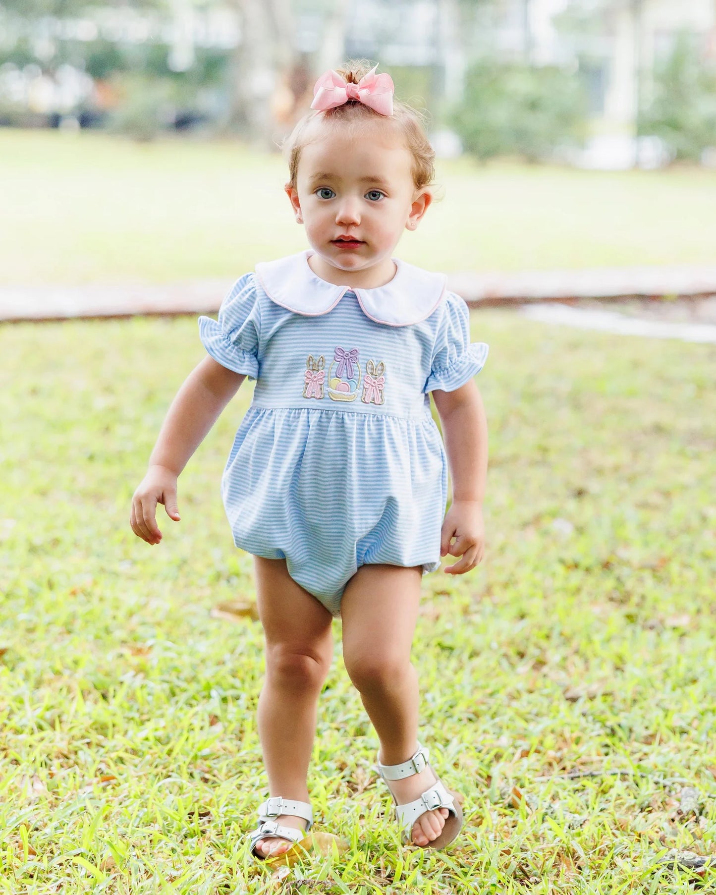 Jelly Bean Hoppy Easter Girl Bubble