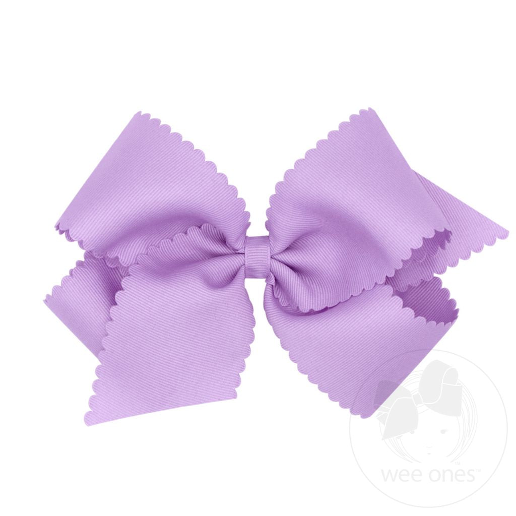Wee Ones Scalloped Bows